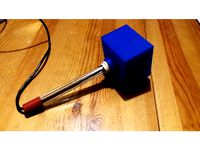 Vernier lightsensor holder by 3Dresearcher