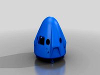 Space X - Dragon 2 open door version by outcastrc