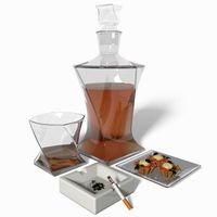 Whiskey with a Snack3d model