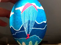 Paraglider Egg for Eggbot by aevictory
