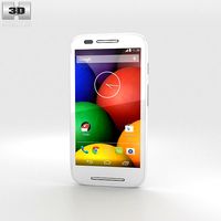 Motorola Moto E White3d model