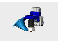 My Bowden extruder mount for Anet A8  by elGreko