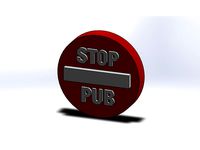 STOP-PUB by Chaton3D