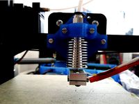 TronXY X1 - E3D V6 Mount by dumbninja