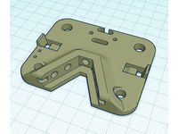 TEVO Tarantula Modular Magnetic X Carrier with BLTouch by derollmann