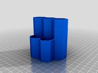 Honeycomb Cable Organizer by poehlert