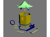 Birdhouse for Perruche or inseparable (Nichoir pour Perruche ou Inséparable) by Dede34500