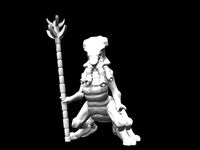 Mystic Alien (28mm/Heroic scale) by dutchmogul