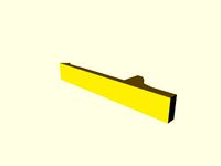 Ikea Renlig dwti60/aka Hotpoint Dishwasher top basket rear stop by Hum3