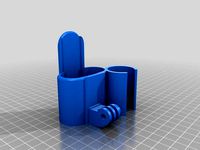 Light and action cam holder for easybreath mask by aquilea