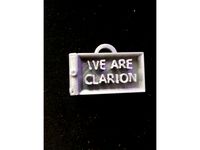 Keychain We are clarion by Blackmort