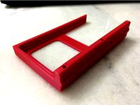 Ramps Mount - Kossel Mini (4mm gap) by GibaHC