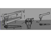 Spangrepen Clamping levers M6 by moipopples