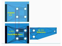 Wide Screw Hole for AM8 Motor Mount by Koog