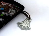 YoRHa keychain by thelongrunsmoke