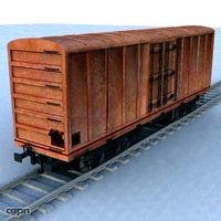 wagon023d model