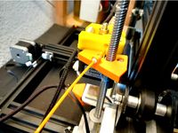 CR-10 filament guide mod for PTFE tube by oiad