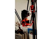 FLSUN Kossel Mini: Double radial fan mount by CirclePipe