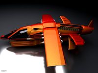 Spaceship 23d model
