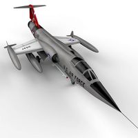 F-104 Starfighter3d model