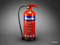Fire extinguisher3d model