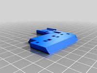 Anet Autolevel sensor mount(V6 hotend + Bowden) by Mchaos