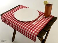 Outdoor Dining Serving Tray3d model