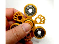 Paw Print Fidget Spinner by mistertech