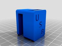 USB MicroSD dongle holder by Antonello90