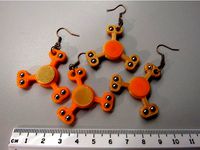 Fidget Spinner Earrings by khackbarth