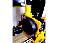 A6 Bauteillüfter halter new mit Kabelbaum halterrung by PuckiBot