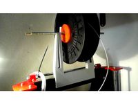 Spool holder ctc prusa i3 by Matteo1041