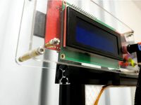 Tevo Tarantula Slide in LCD Support by rolfjunior