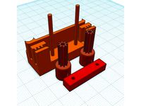 Geared X Tensioner for Anet A8 by JugaadGr