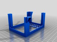 Geeetech GT2560 board 80mm fan bracket by presley4b