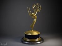 Emmy award3d model