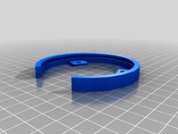 Prusa i3 LED Ring MK8 Holder by wuckel
