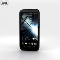 HTC Desire 601 Black3d model