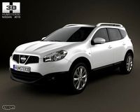 Nissan Qashqai 2 20103d model