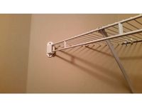 45 Degrees end wall bracket for wire shelving by rufo