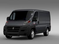 Ram Promaster Cargo 1500 LR 118WB 20153d model