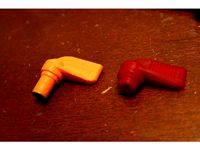 Deadbolt lever for camper to fit 6.5mm shaft with flat by criznach