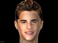 Justin bieber3d model
