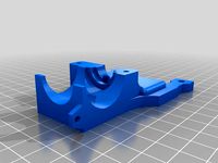 MakerFarm Pegasus Single Bowden Mount with IR Sensor by dragonriot