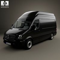 Mercedes-Benz Sprinter Panel Van SWB SHR 20133d model