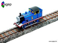Railroad Track Section - Thomas & Friends by agepbiz