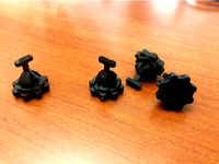 Renault 11 replacement boot rear wall clips by Igb