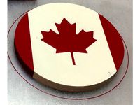 Canada Day Drink Coaster by SublimeLayers
