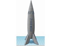 Angus 1 "FuseD Muse" model rocket. by Tetrahemicon