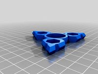 3-arm M8 nuts fidget spinner by 3D_print_Pilsen